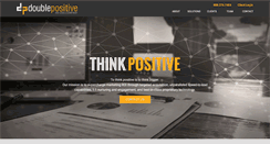 Desktop Screenshot of doublepositive.com